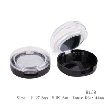 cheap powder case price plastic round powder case